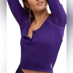 Free People Movement Womens Bail Out Long Sleeve Layer Size XS/S